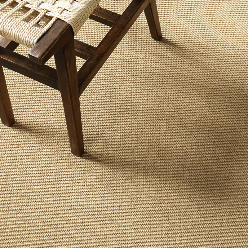 Tapis en faux sisal de style moderne