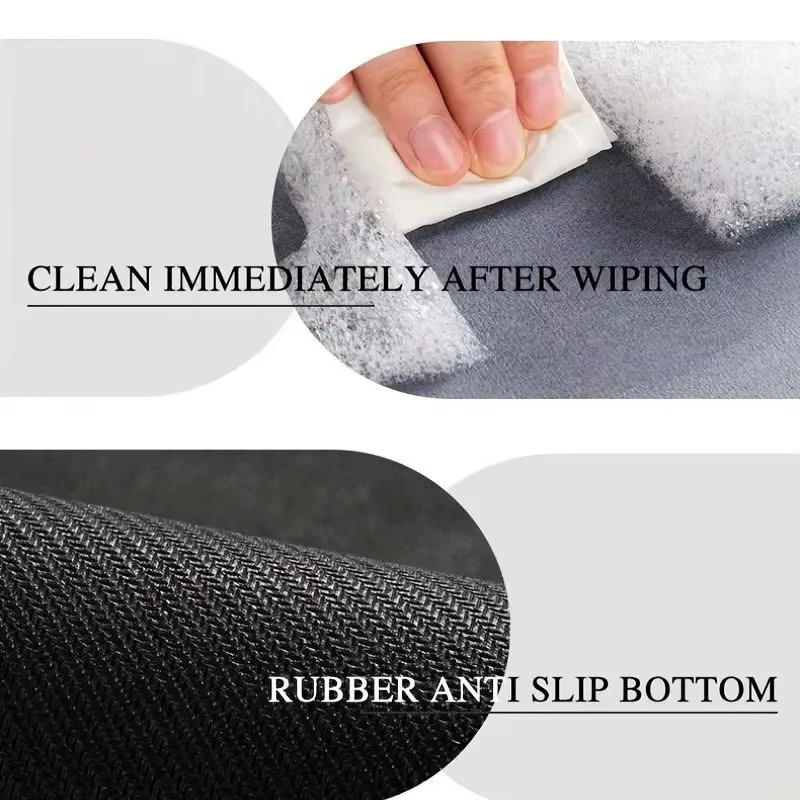 40*60 cm 1pc salle de bain antidérapant tapis de sol super absorbante rapidement secs et doux