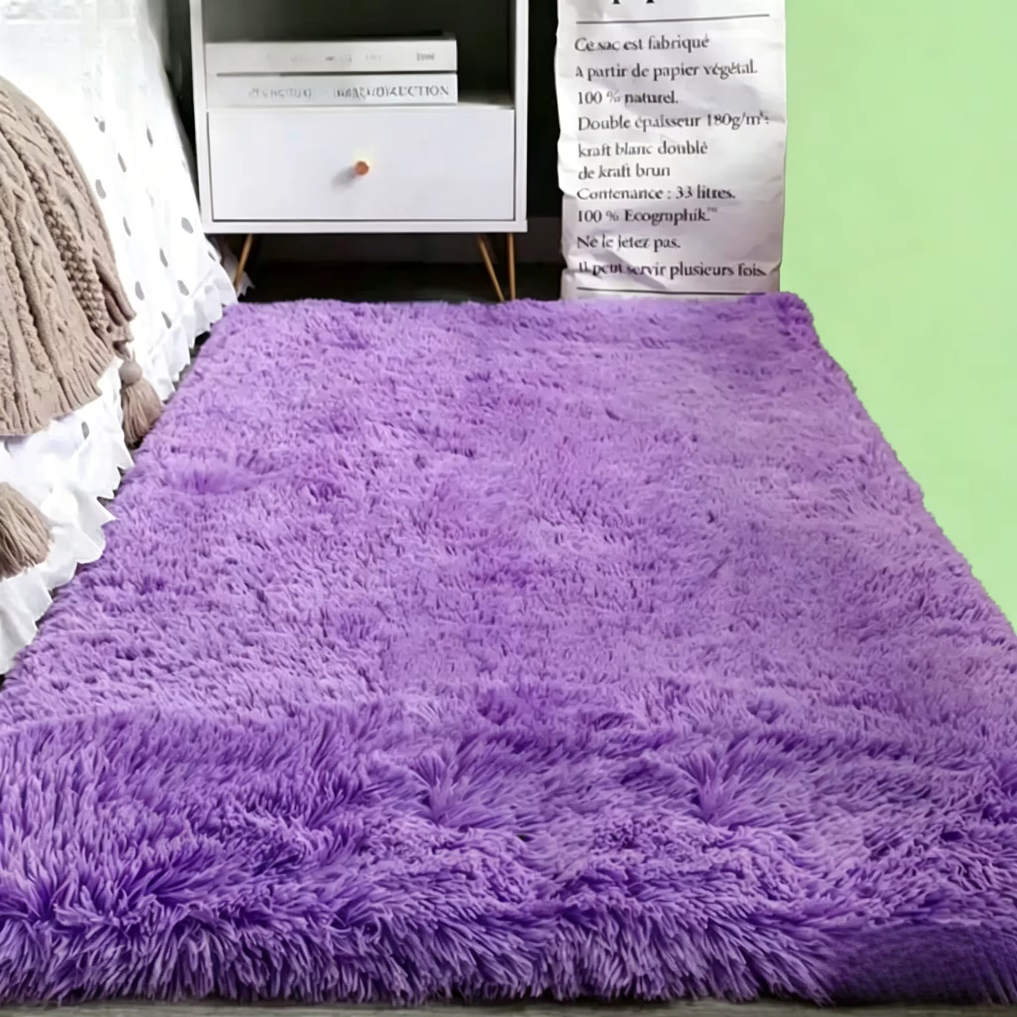 VIKAMA – tapis de sol en soie et laine
