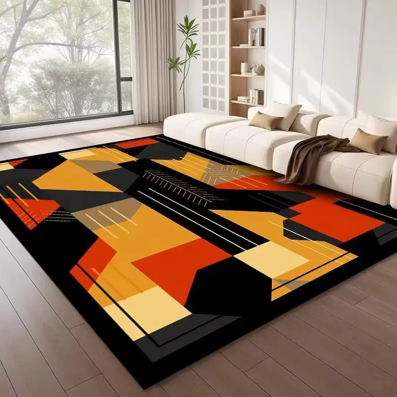 Grands tapis géométriques de Style nordique pour salon