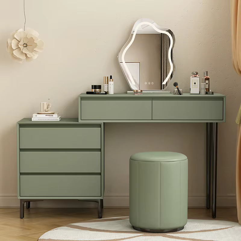 Coiffeuse verte moderne