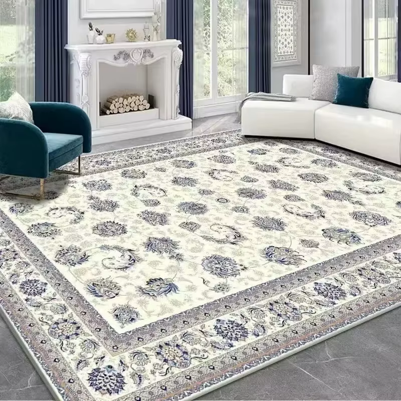 Tapis d'appoint floral oriental persan VIKAMA