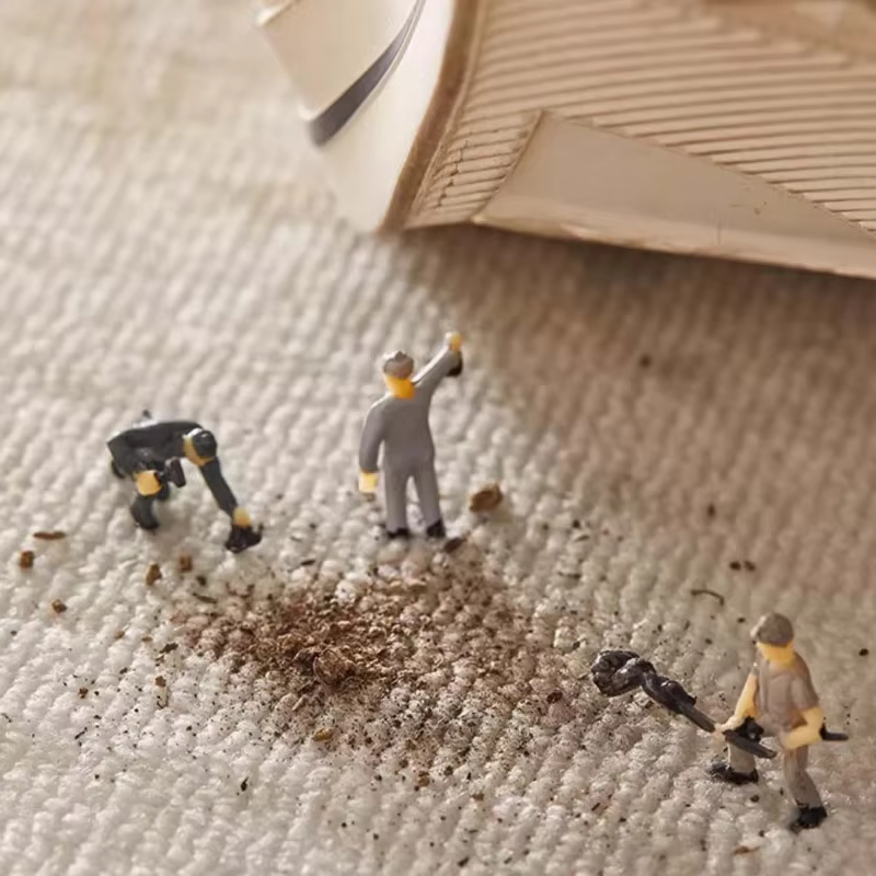 Tapis rond de grande surface pour salon