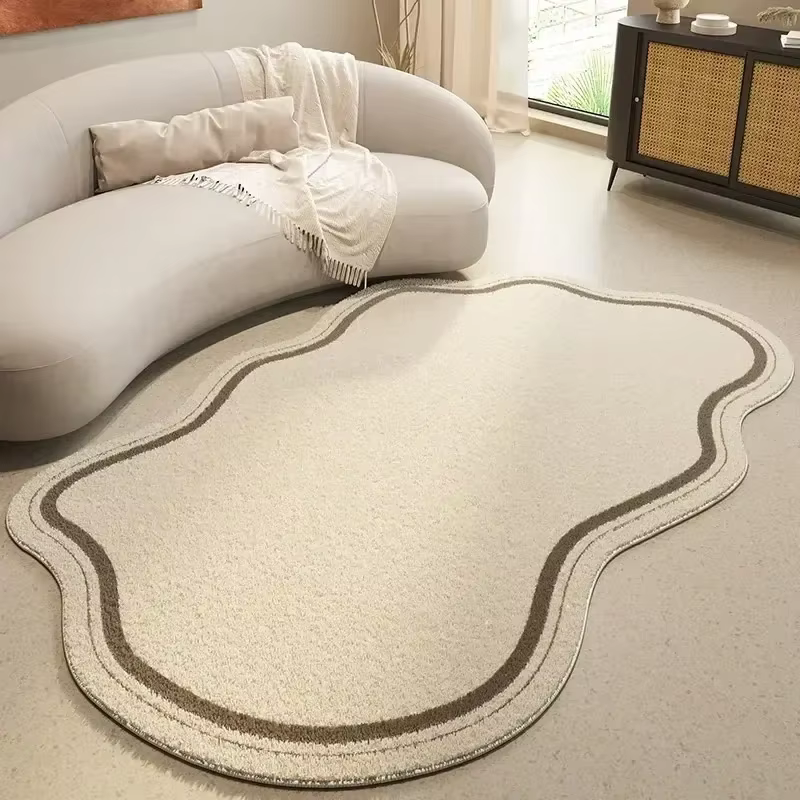Tapis de salon irrégulier