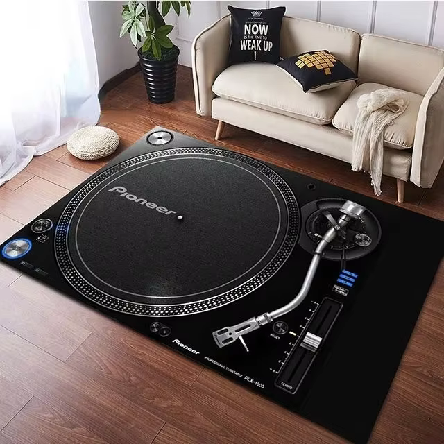 Salon chambre Table grande surface tapis cuisine
