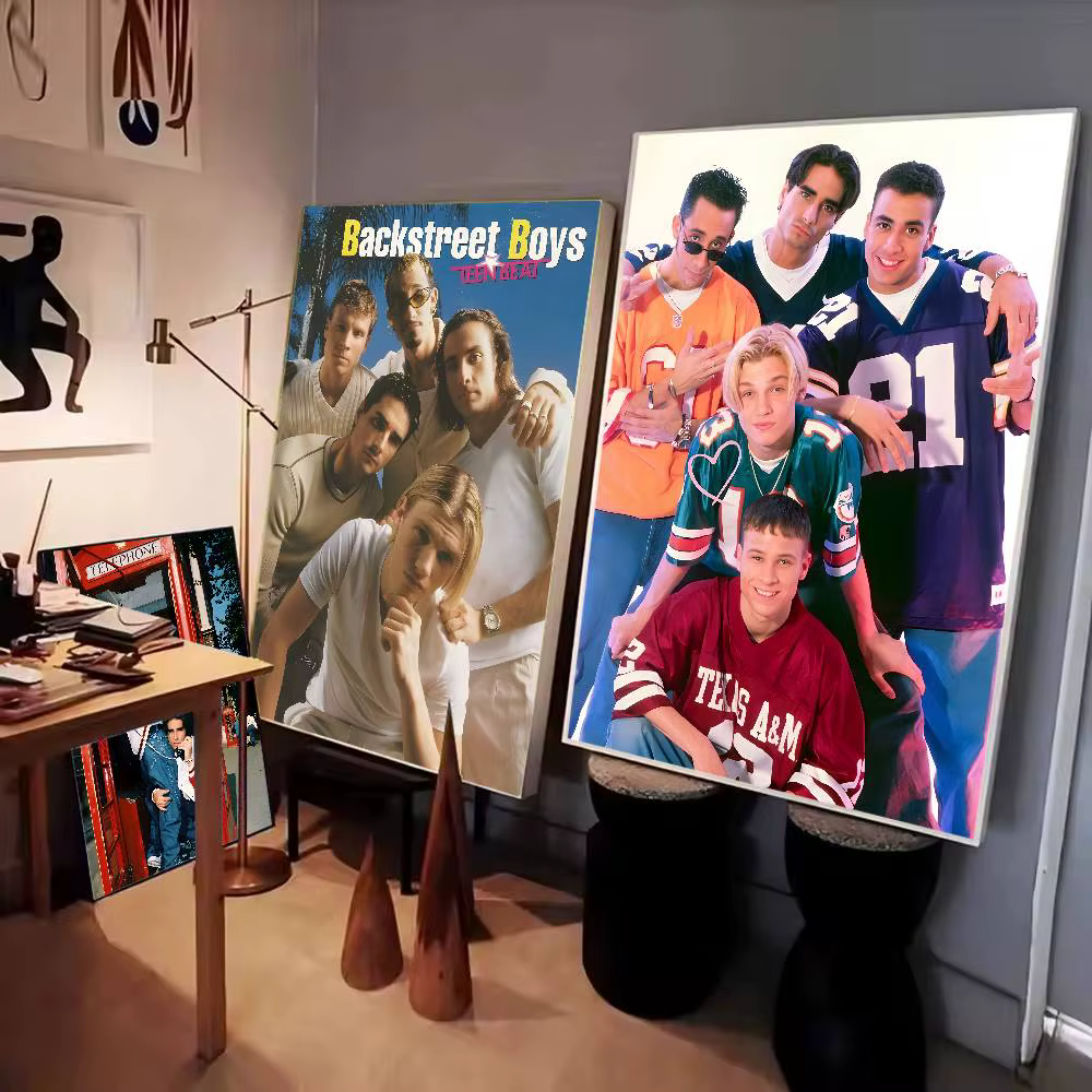 Affiche en papier imprimé de bande B-B-Backstreet b-boys, maison, salon, chambre à coucher, entrée, Bar, café, peinture artistique, décoration