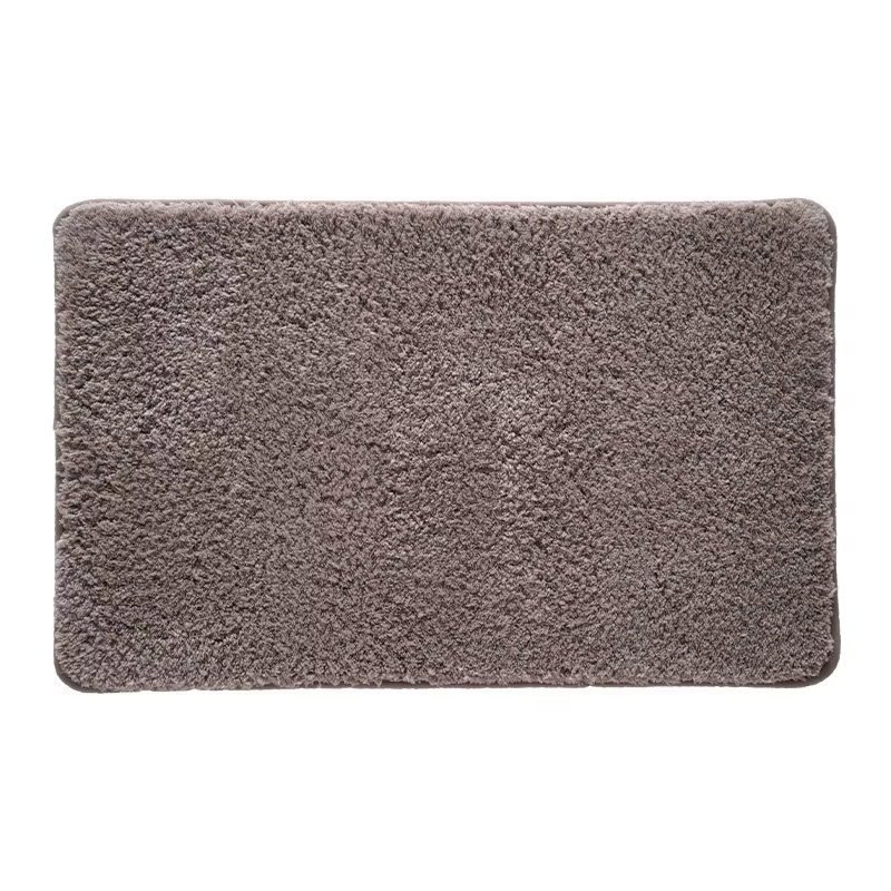 Tapis absorbant de salle de bain-tapis de sol antidérapant pour entrée de toilette