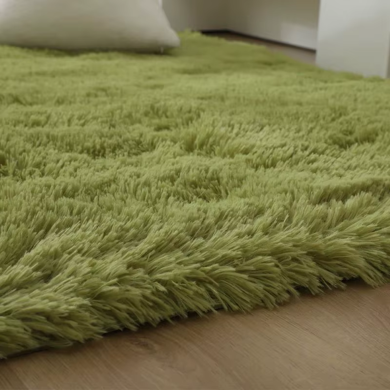 Tapis vert teinture par nouage
