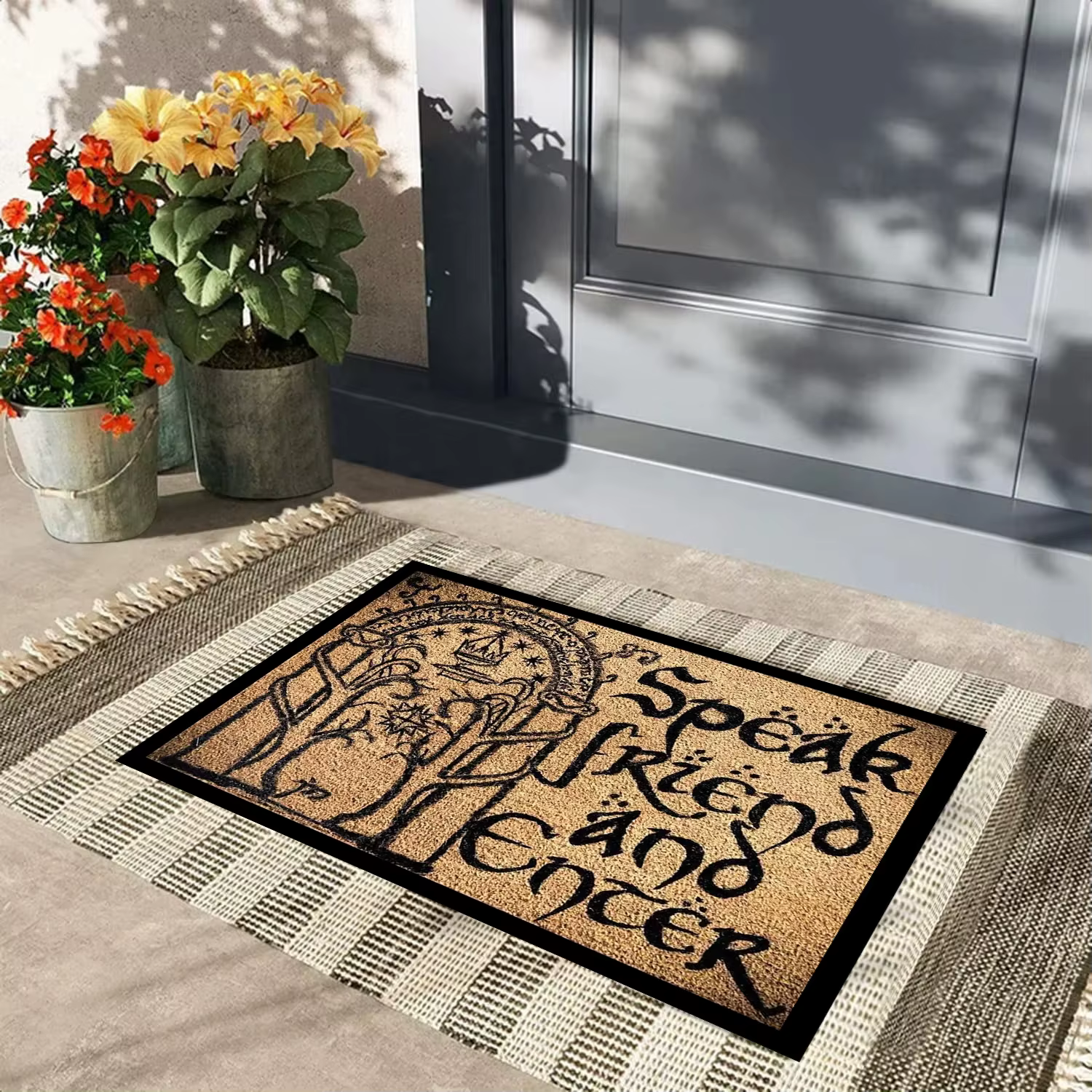 Tapis imprimé VIKAMA Middle Earth Le Seigneur des Anneaux