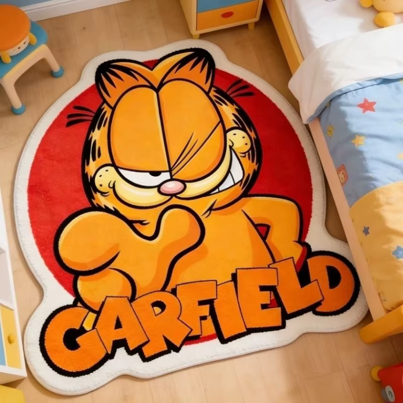 Tapis mignon de dessin animé Garfield