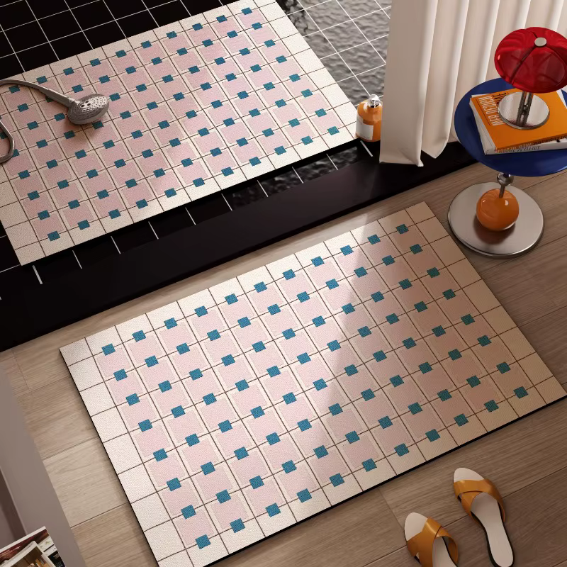 Bauhaus – tapis de sol antidérapant pour salle de bain