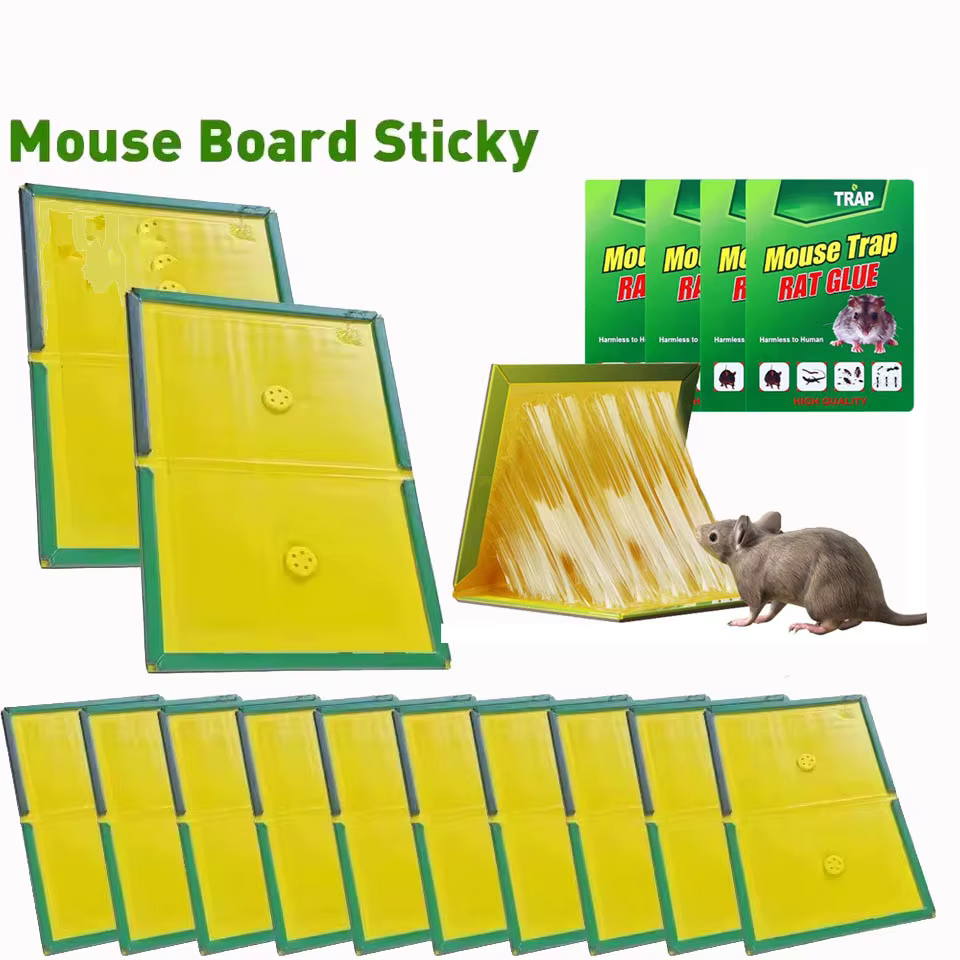 Tableau de souris collant, colle adhésive pour souris, piège à souris, lutte antiparasitaire Non toxique pour la cuisine du Restaurant, 1 pièce