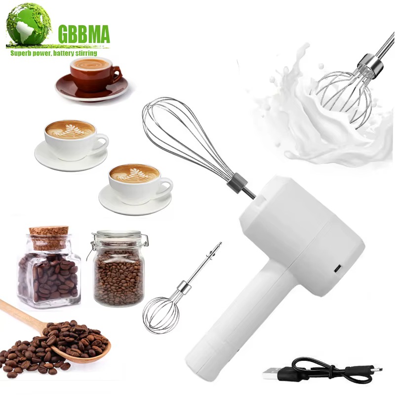Diwiter 1 pièces mélangeur alimentaire électrique sans fil Portable 3 vitesses batteur à oeufs pâte à pâtisserie gâteau crème mélangeur outils de cuisine