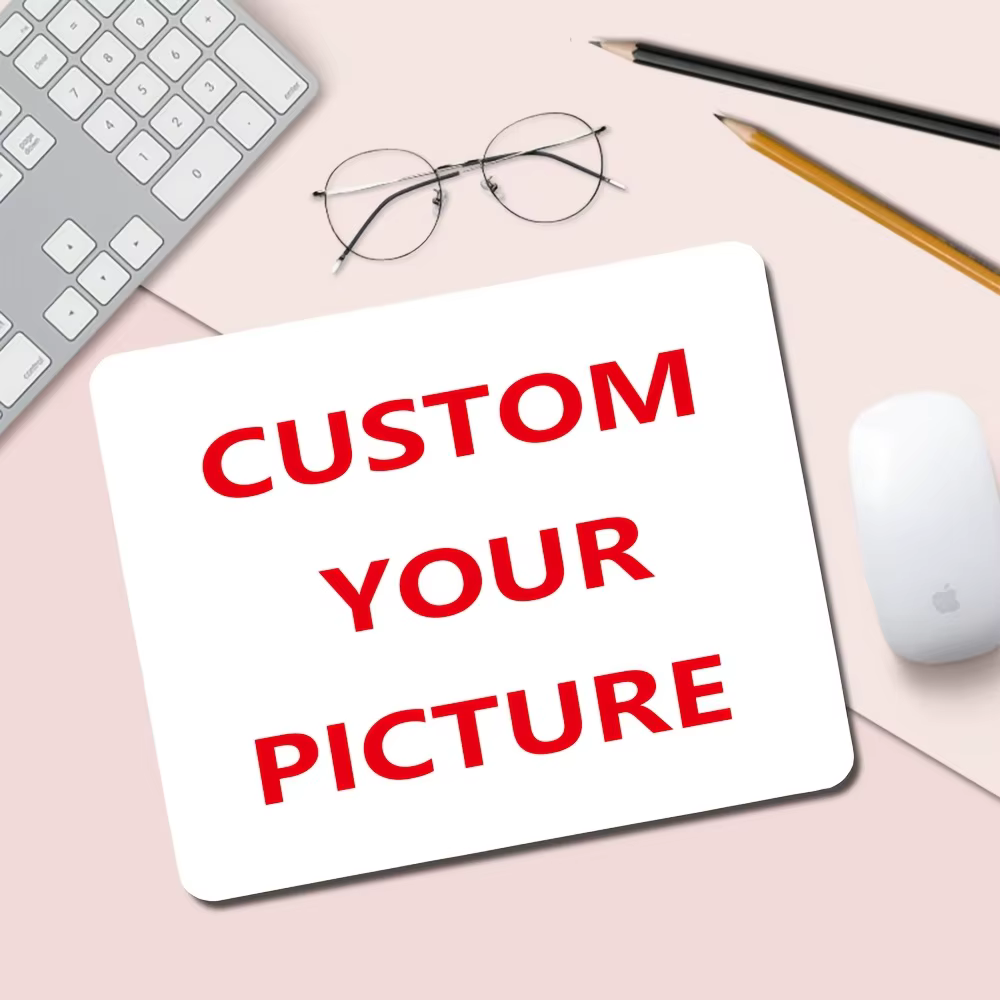 Tapis de souris personnalisé avec photos, impression sur mesure selon vos photos, tapis de souris rectangulaire antidérapant en caoutchouc souple 220*180*2 /300*250*2mm