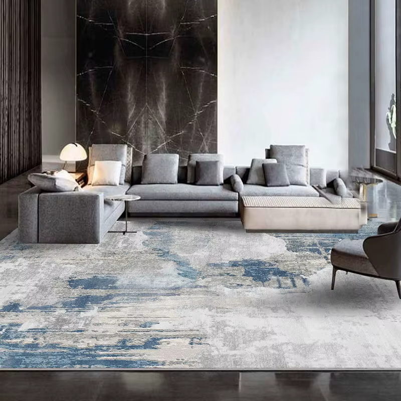 Tapis imprimé géométrique