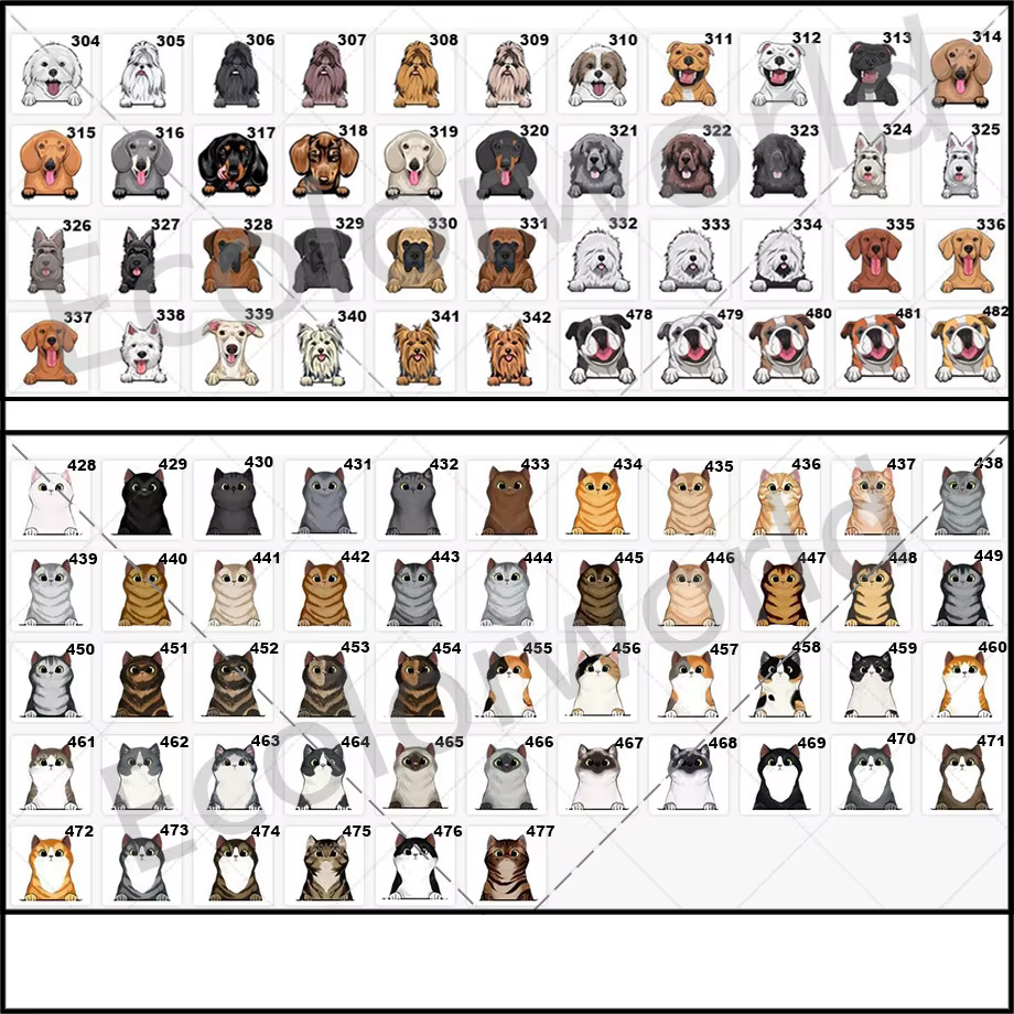 Paillasson personnalisé pour chien et chat
