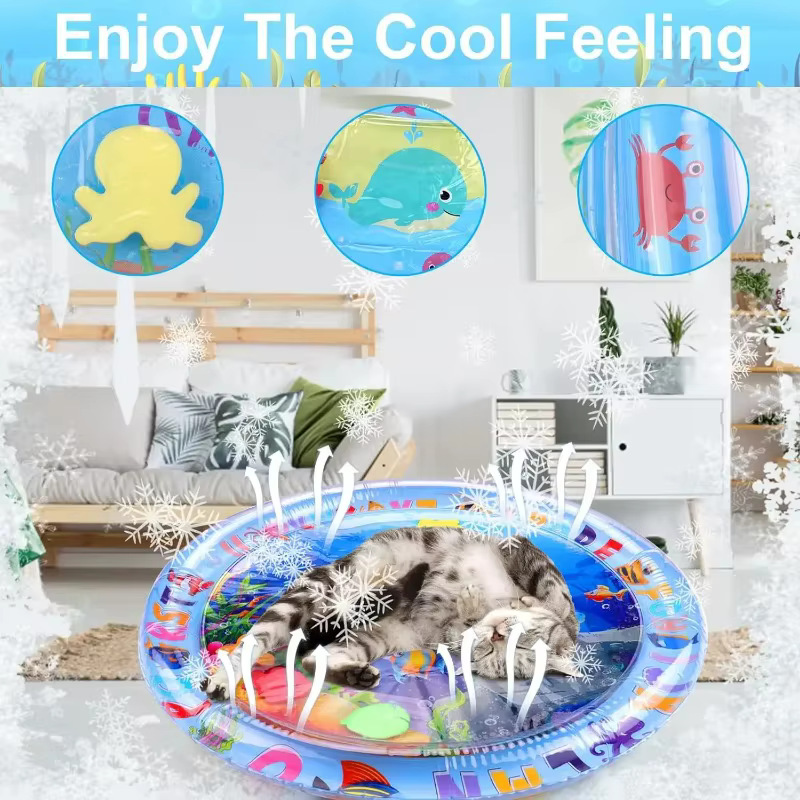 Tapis de jeu sensoriel d'eau