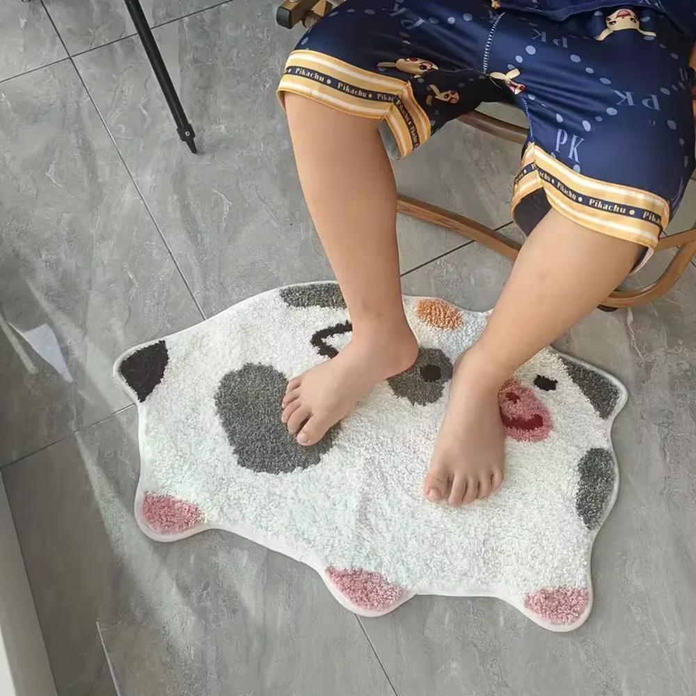 VIKAMA – tapis à motif Alien de vache mignon