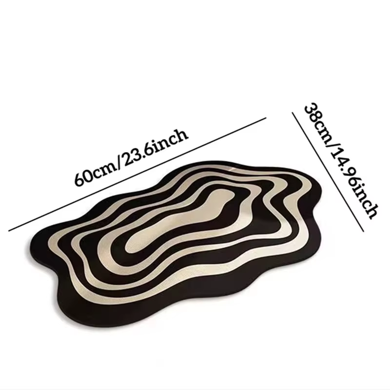 Tapis de bain en terre de diatomée 40x60cm
