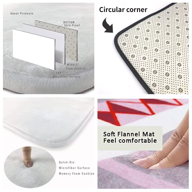Tapis de salon rectangulaire moderne