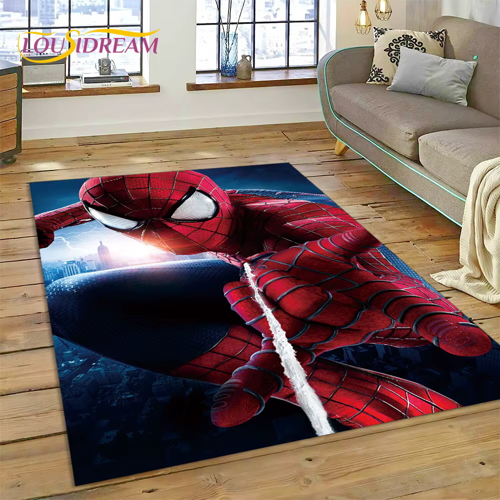 Tapis de dessin animé 3D S-Spider-Man