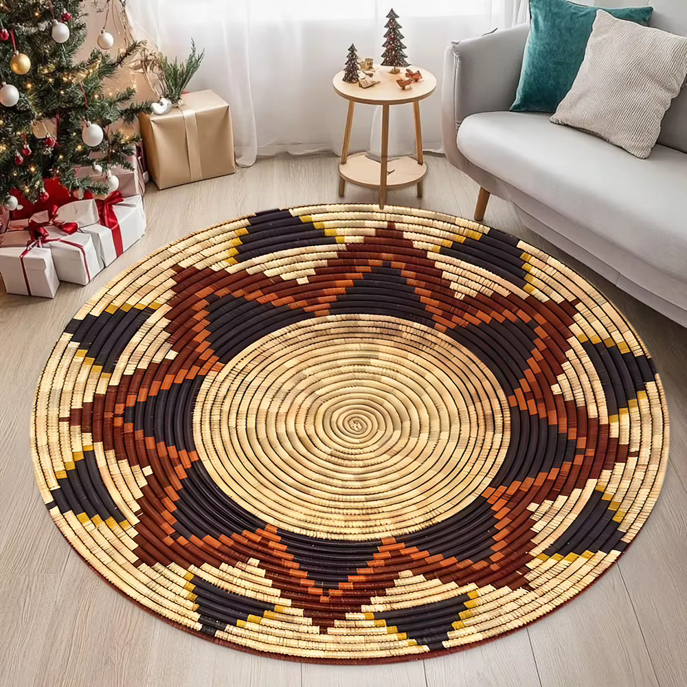 Tapis circulaire de Style marocain