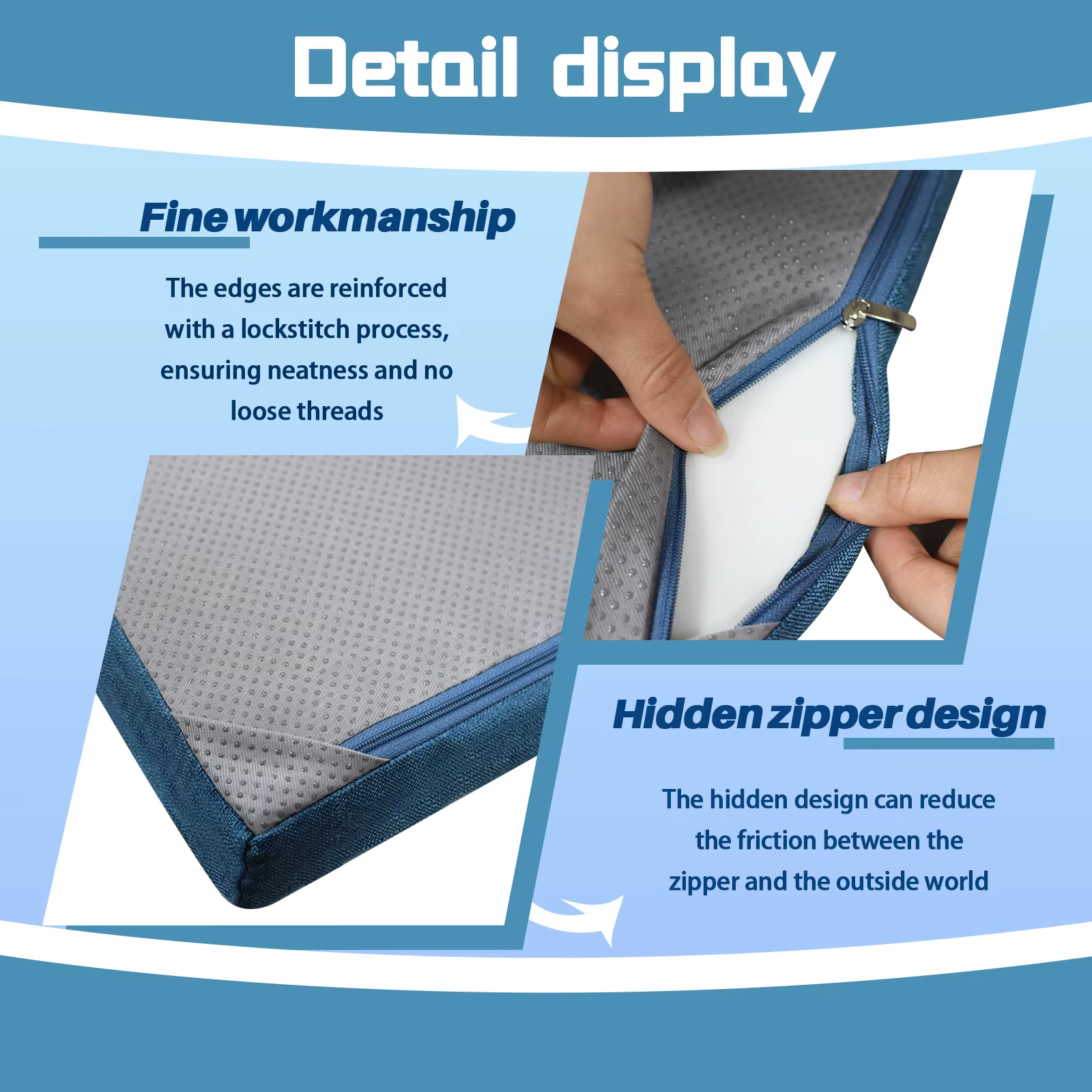 Housse de coussin de chaise imperméable d'extérieur personnalisée