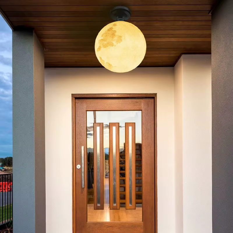 Lune extérieure Villa pavillon cour étanche balcon couloir couloir terrasse lune plafonnier