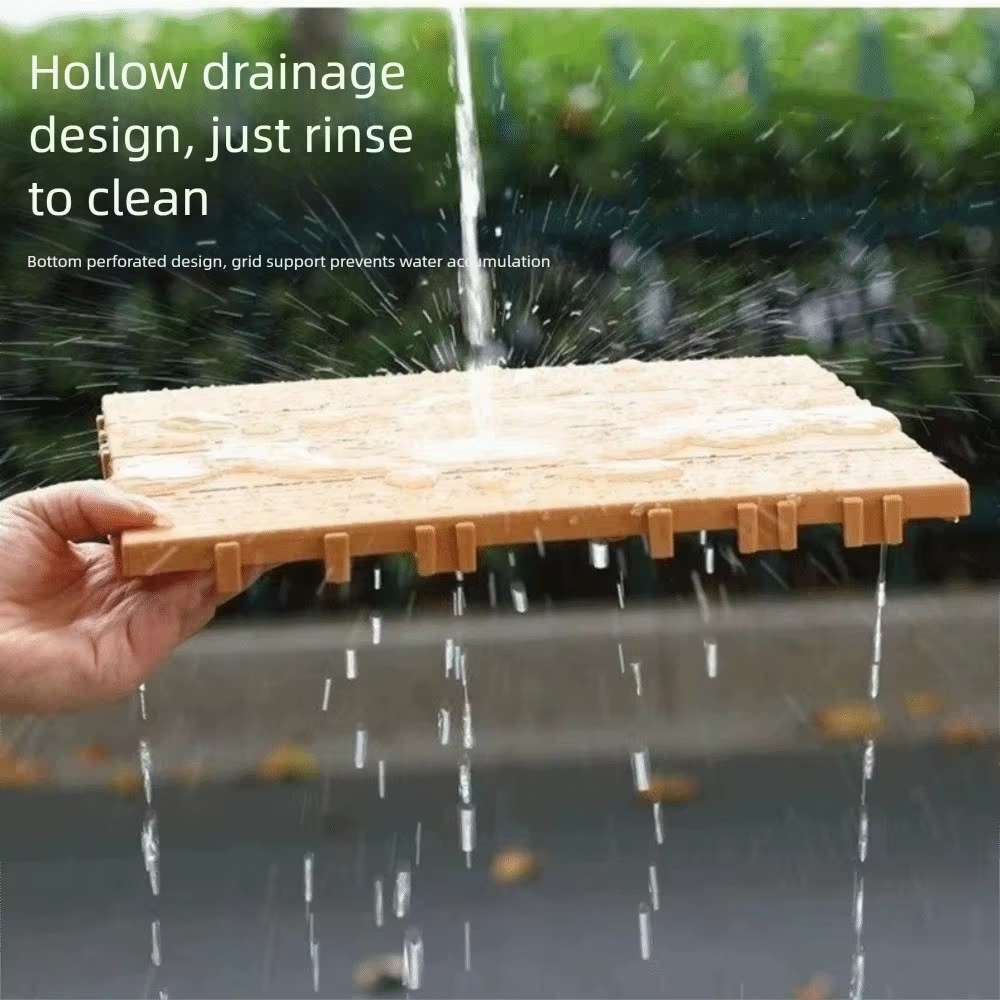 Revêtement de sol pour balcon anti-moisissure et anti-corrosion