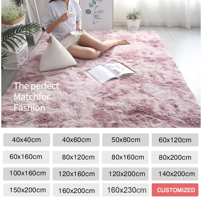 Tapis rose pour enfants