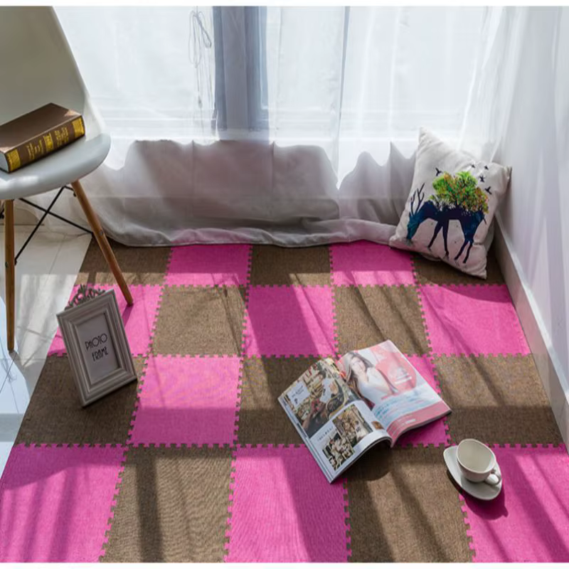 Tapis de sol en lin de style japonais