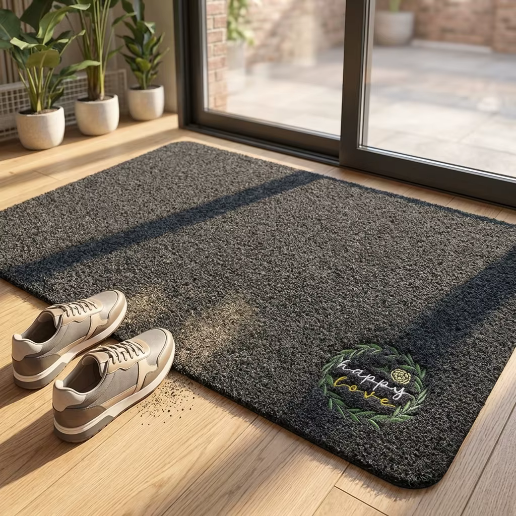 Tapis d'entrée en PVC antidérapant
