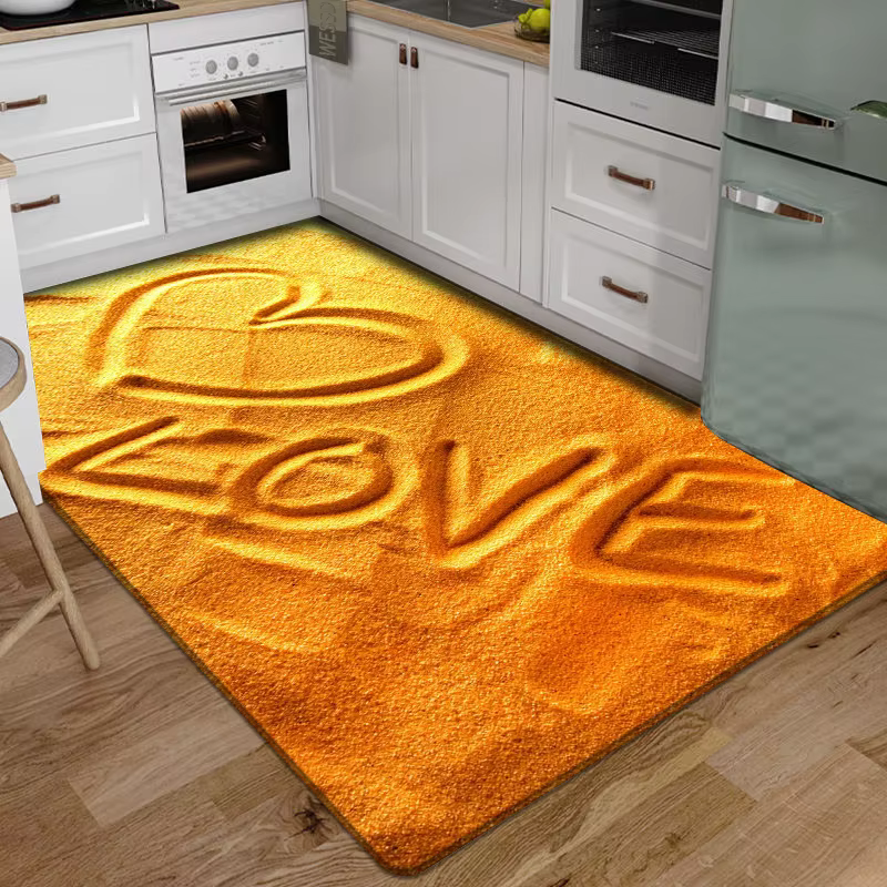 Tapis de sol 3D, pour cuisine