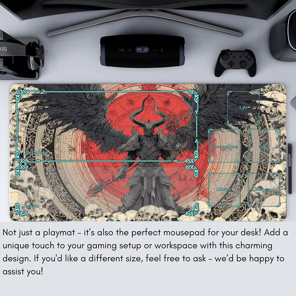 Tapis de jeu Magic Array et Demon MTG