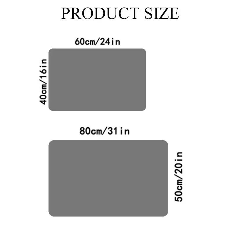 Tapis de salle de bain en diatomite super absorbant
