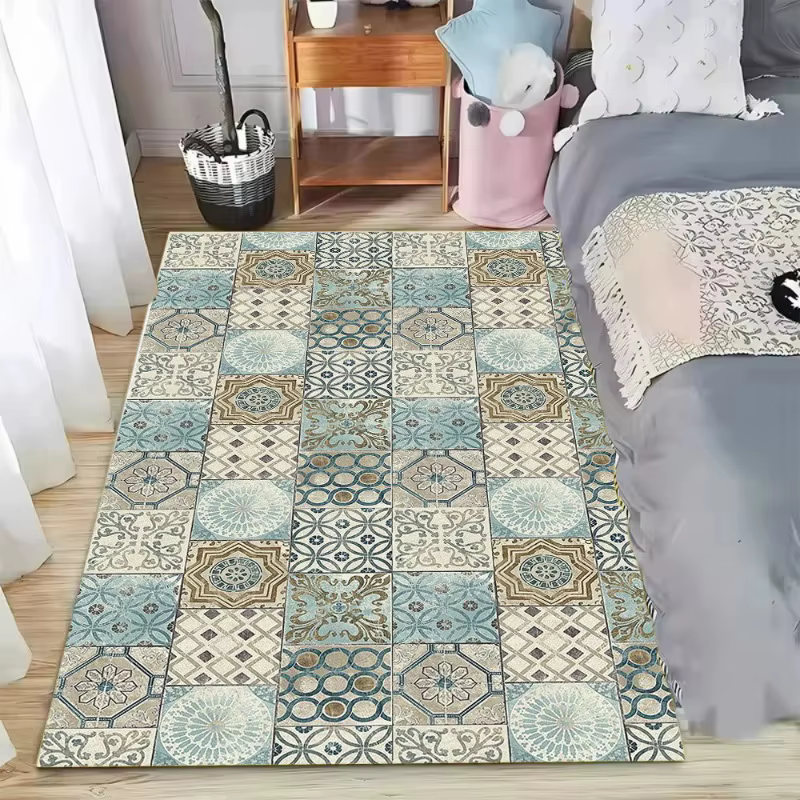 Tapis de cuisine antidérapants en vinyle