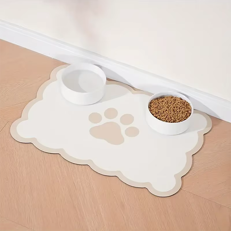Tapis d'alimentation pour animaux de compagnie