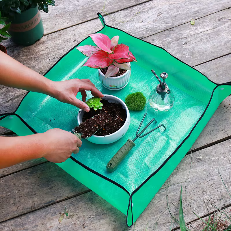 Tapis de plantation pliable pour plantes de jardinage