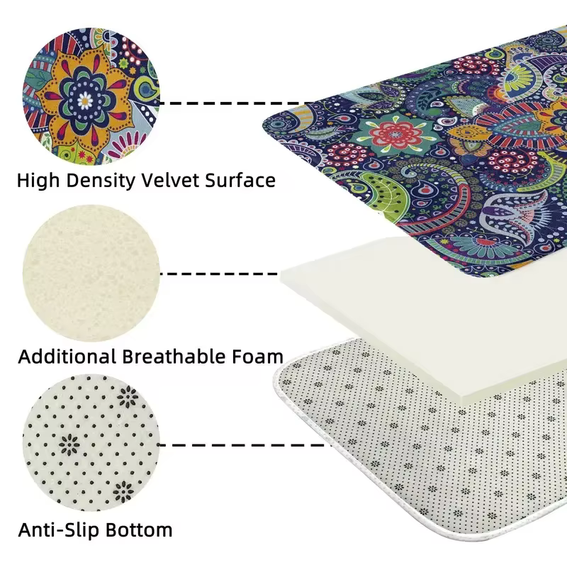 Tapis abstrait moderne pour salon