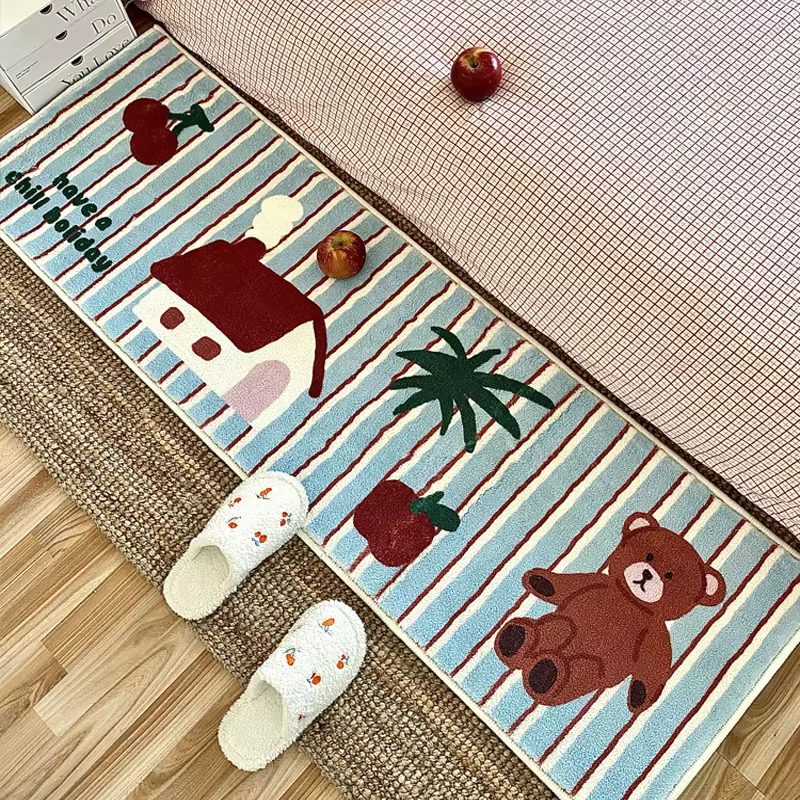 VIKAMA tapis pour chambre chevet