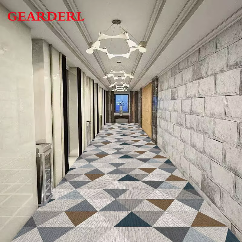 Tapis long de couloir de ménage moderne