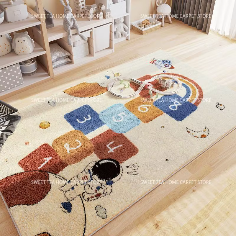 Tapis de chambre d'enfant moderne