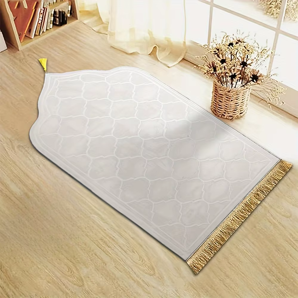 Tapis de prière doux éponge épaisse facile à transporter