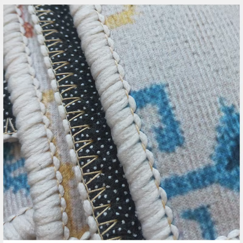 Tapis persan rétro avec polymères