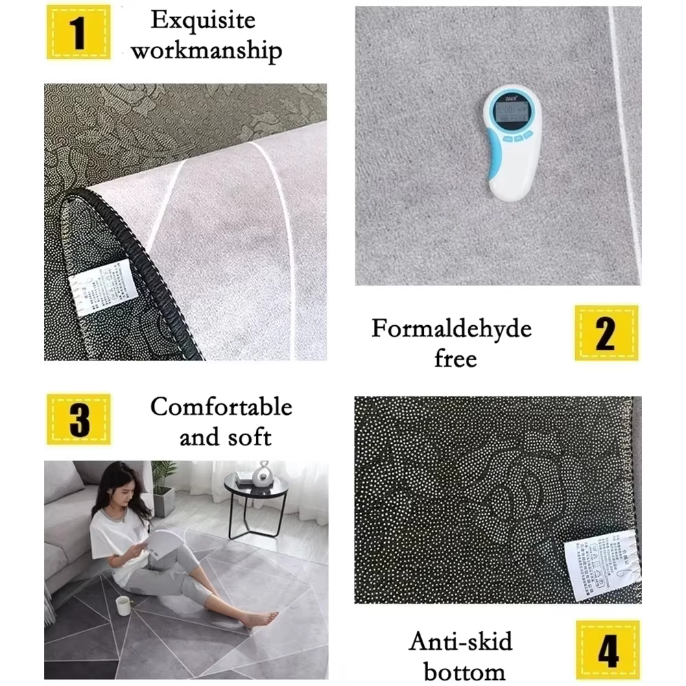 Tapis hypothécaire ami Lea 3D pour salon