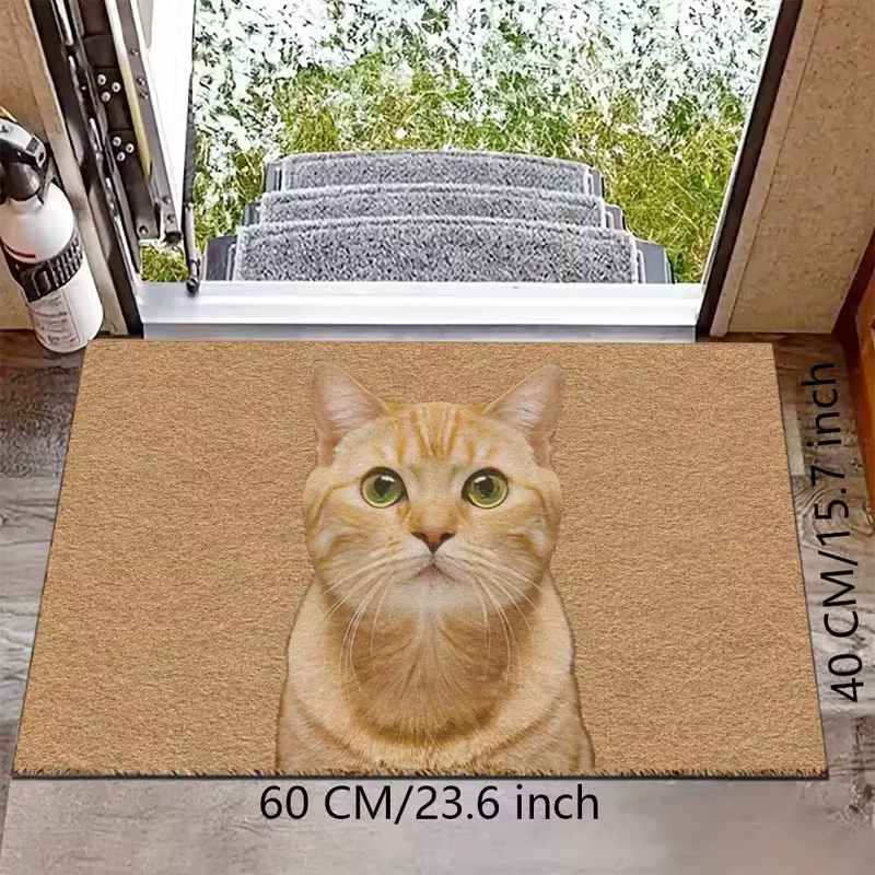 Tapis d'entrée VIKAMA en fibres de coco naturelles