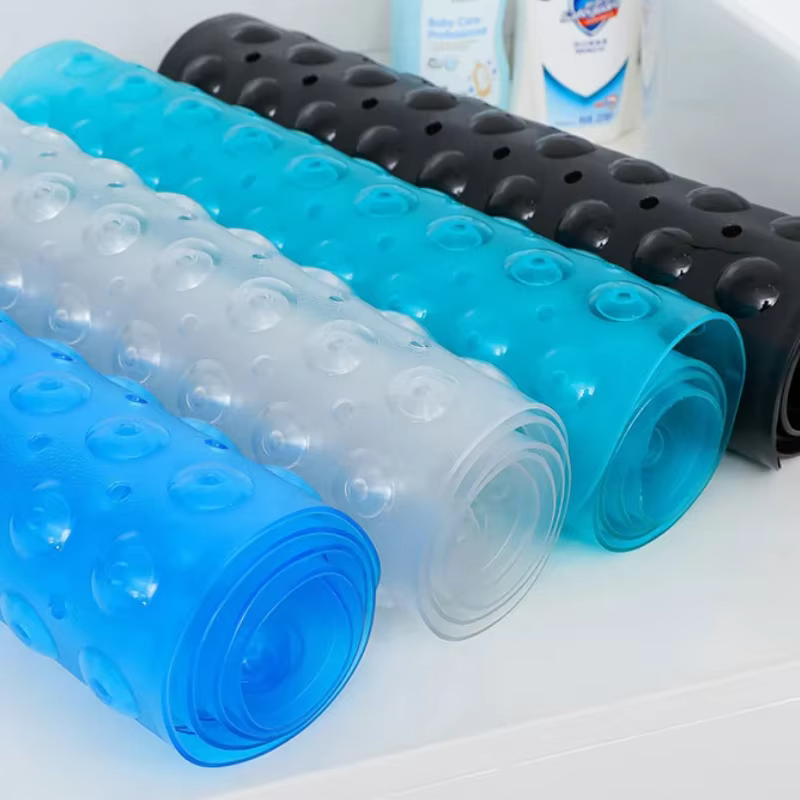 Tapis de baignoire antidérapant Extra Long pour salle de bain