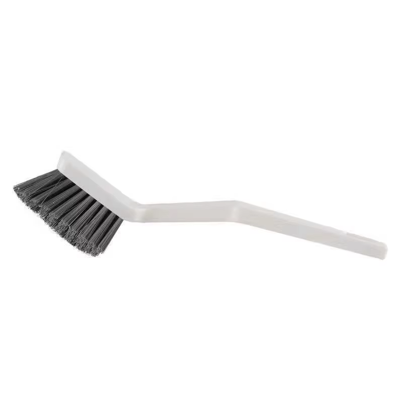 Brosse de nettoyage pour carrelage de salle de bain, coins, interstices de sol, joints de toilettes, sans angles morts, outil de nettoyage polyvalent