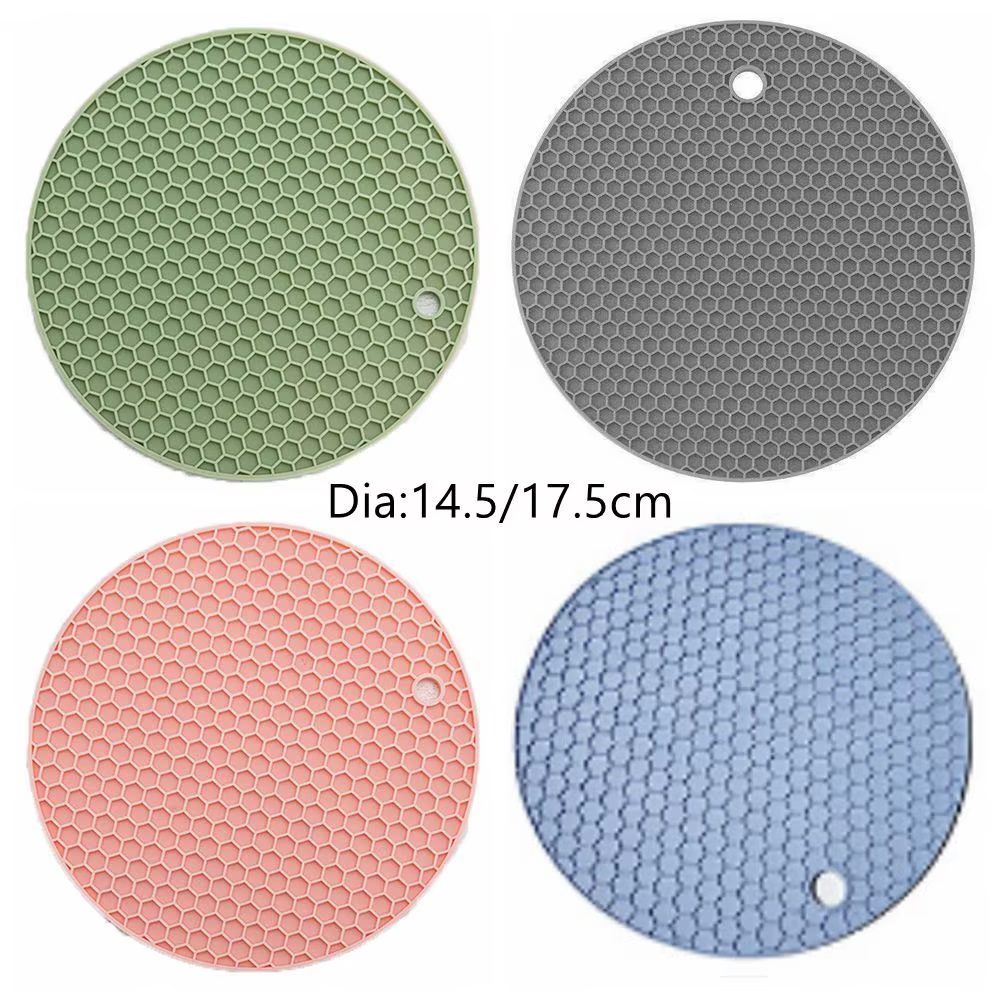 Tapis de protection en silicone résistant à la chaleur pour casseroles