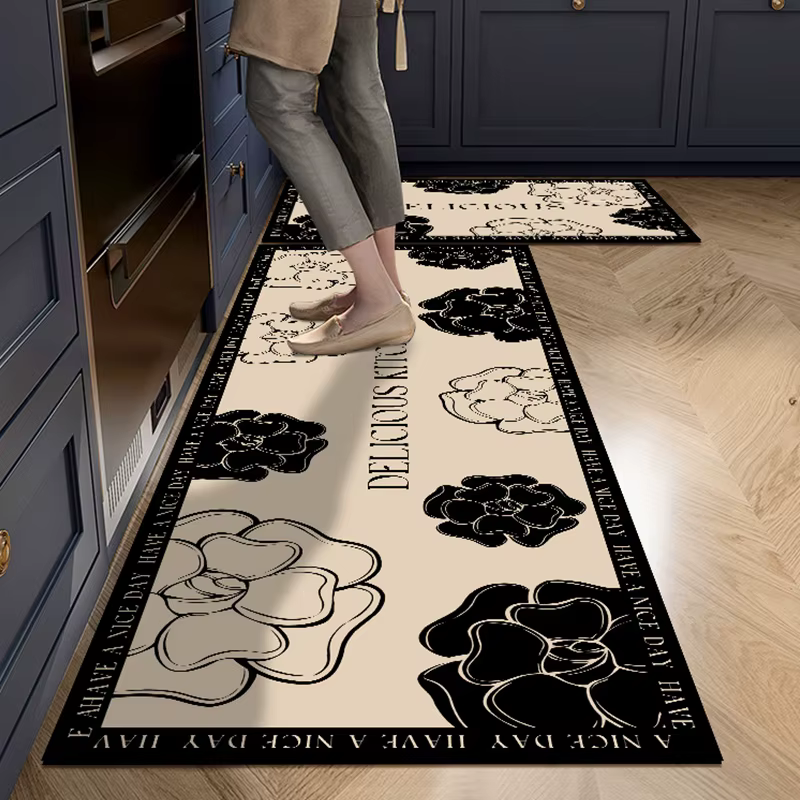 VIKAMA – tapis de cuisine Long en velours cristal